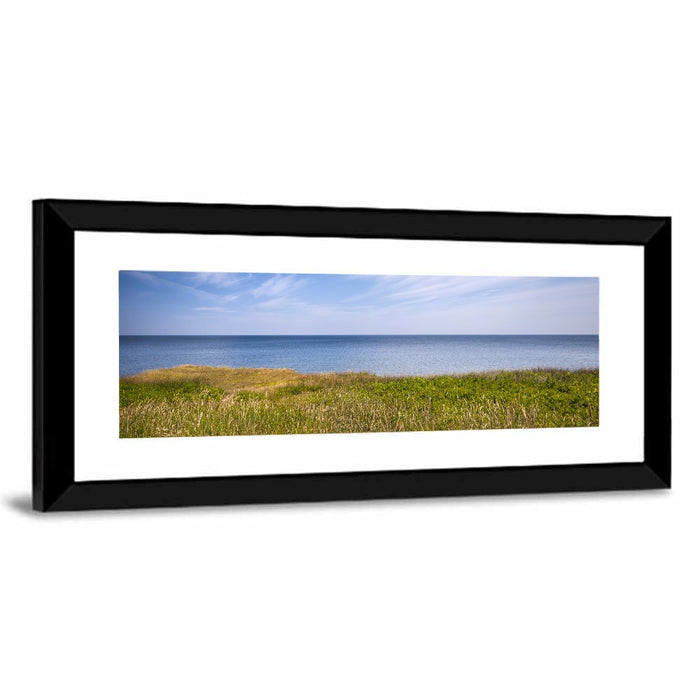 Atlantic Coastal Meadow Wall Art as a framed print