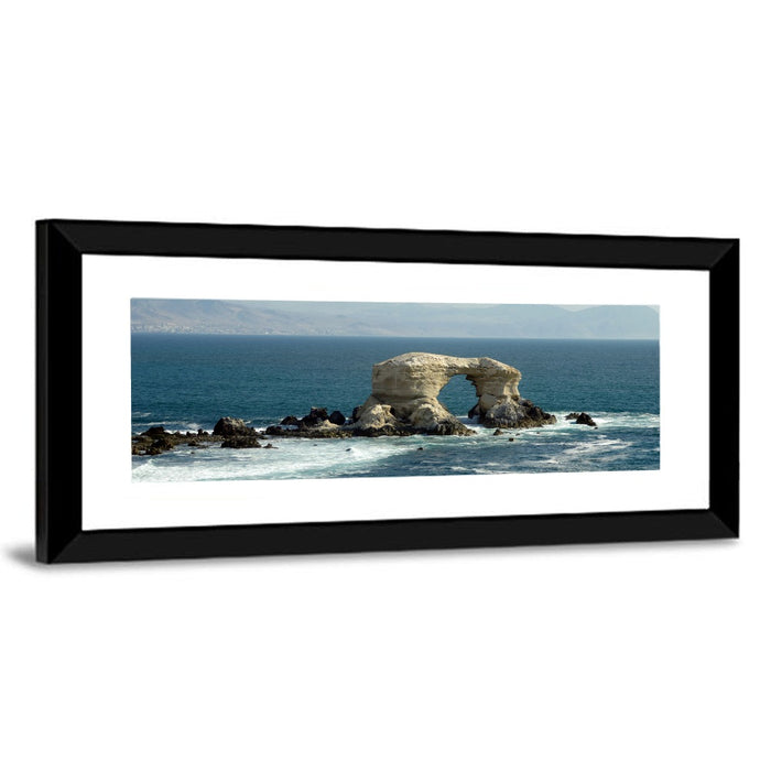 Stone Arch at Shell Beach Wall Art as a framed print
