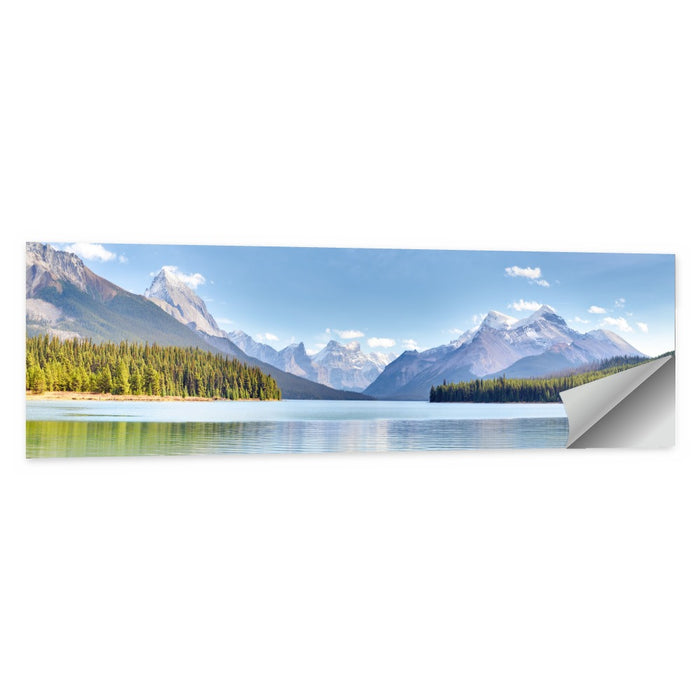Spirit Island Maligne Lake Wall Art as a poster print