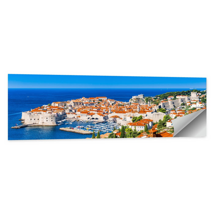 Dubrovnik Old Town View Wall Art as a poster print
