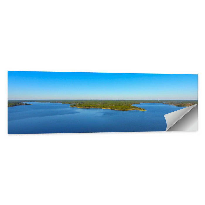 Big Creek Lake Peninsula Wall Art as a poster print