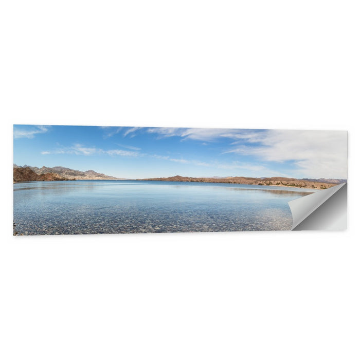 Lake Mohave Shoreline Wall Art as a poster print