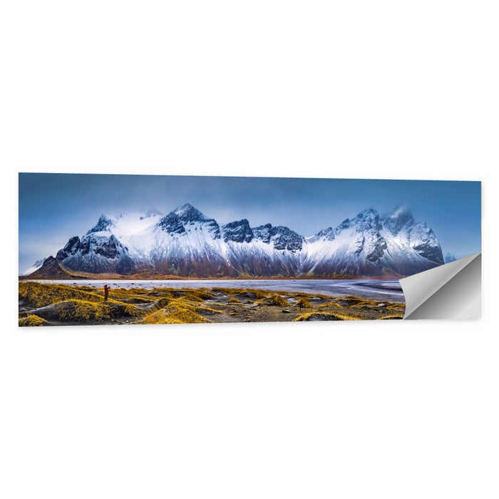 Vestrahorn Mountain Range Wall Art as a poster print