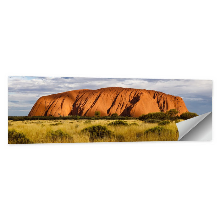 Uluru Red Sandstone Monolith Wall Art as a poster print