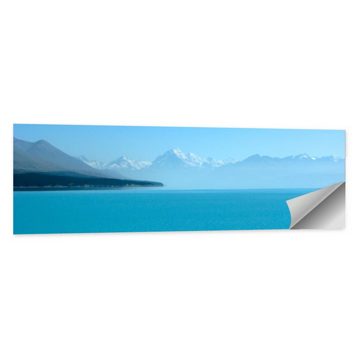 Turquoise Lake Pukaki View of Mount Cook Wall Art as a poster print