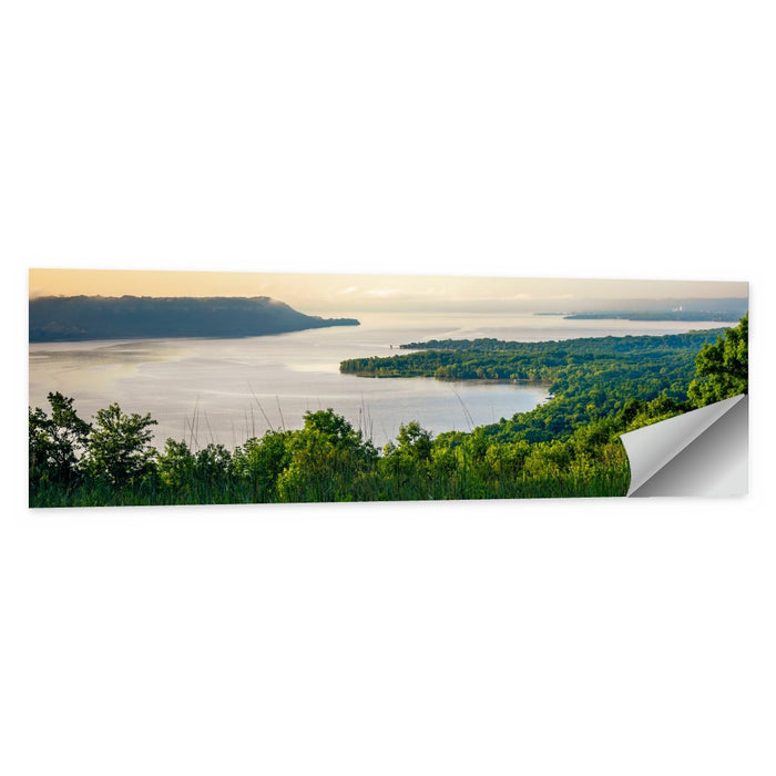 Mississippi River and Lake Pepin Wall Art as a poster print