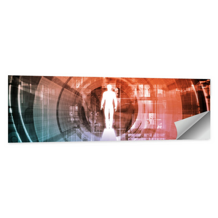 Future Technology Gateway Wall Art as a poster print