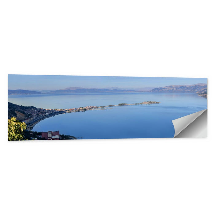 Eğirdir Lake Peninsula Wall Art as a poster print