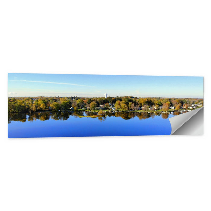 Oneida Lake Water Tower Wall Art as a poster print