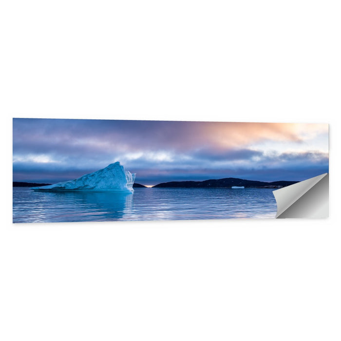 Disco Bay Iceberg Wall Art as a poster print
