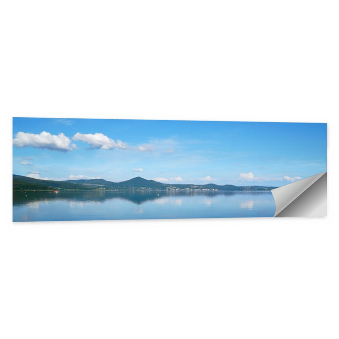 Lake Bracciano Reflection Wall Art as a poster print