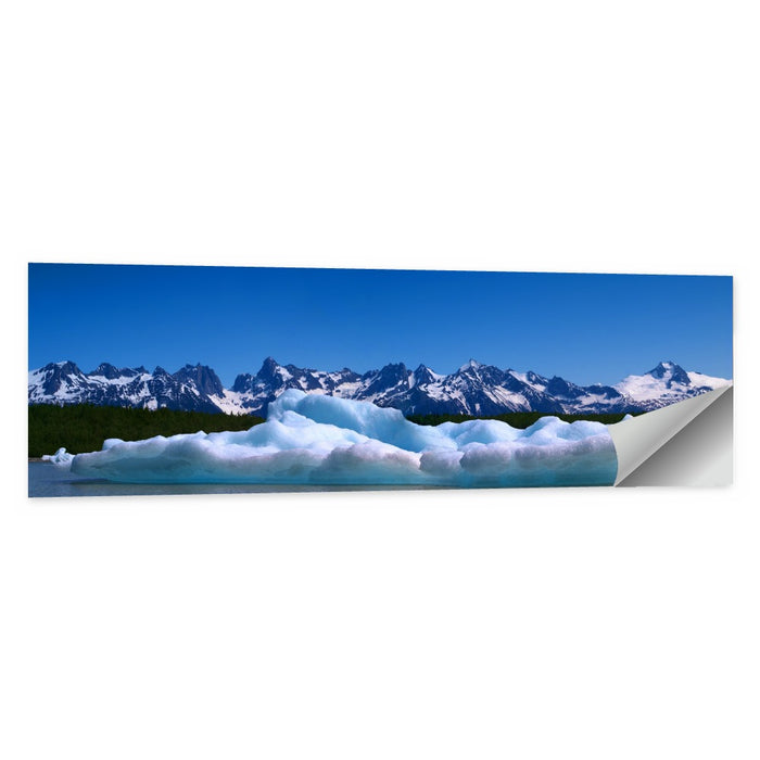 Chilkat Glacier and Iceberg Wall Art as a poster print