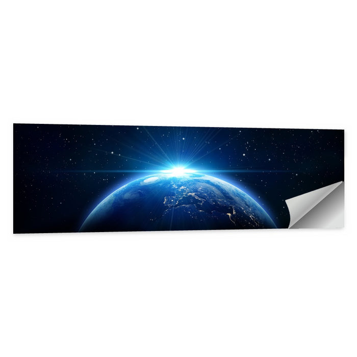 Planet Earth from Orbit Wall Art as a poster print