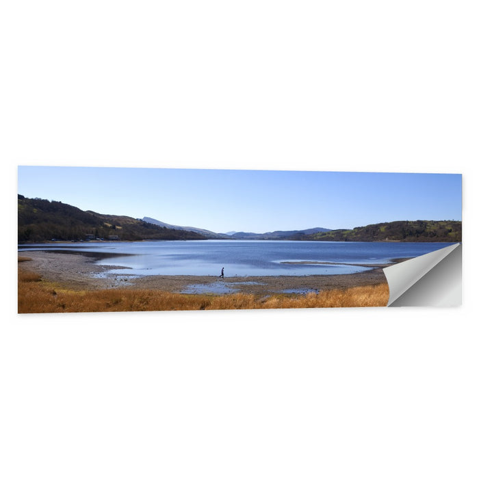 Bala Lake Shoreline Wall Art as a poster print