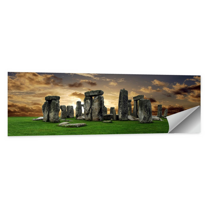 Stonehenge at Sunset Wall Art as a poster print
