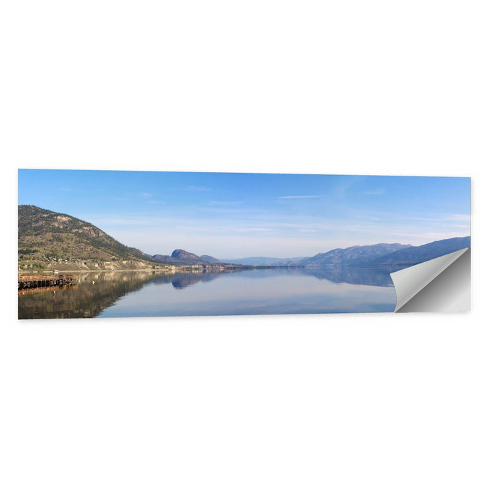 Lake Okanagan Reflection Wall Art as a poster print