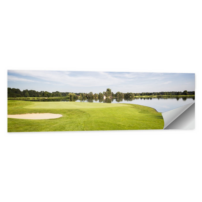 Lakeside Golf Course Wall Art as a poster print