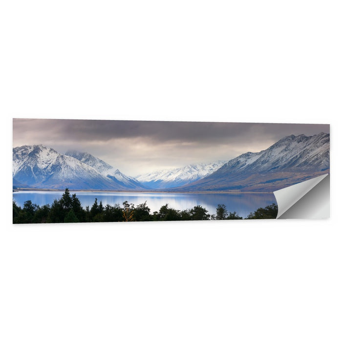 Lake Ohau Reflection Wall Art as a poster print