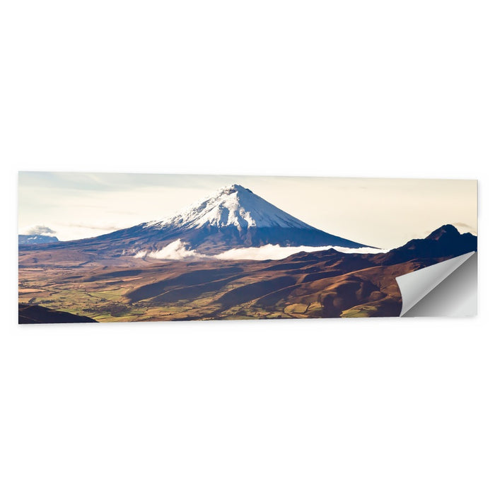 Cotopaxi Volcano Landscape Wall Art as a poster print