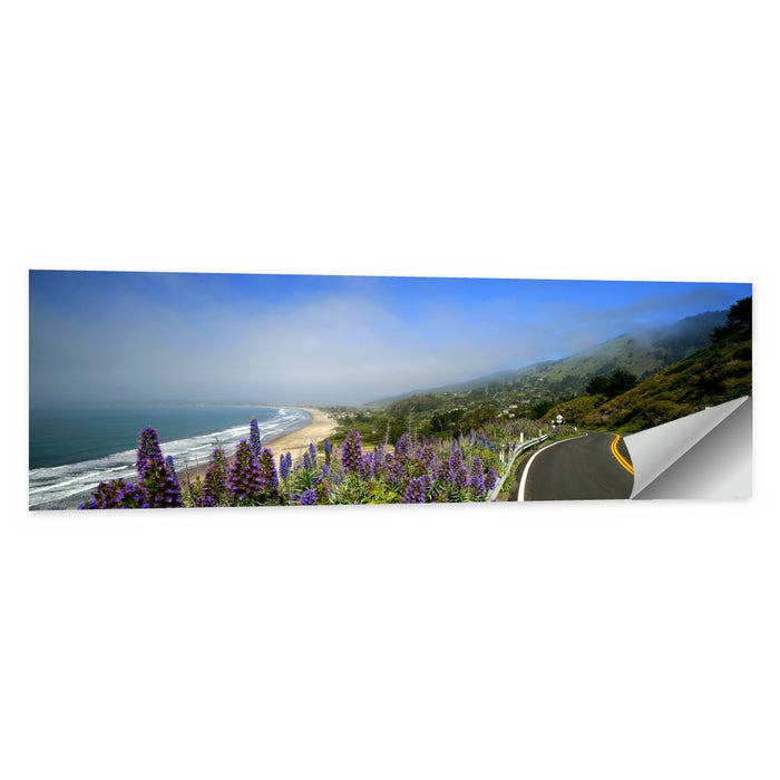 Big Sur Coastal Road Wall Art as a poster print