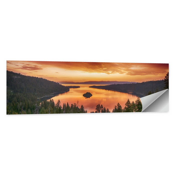 Emerald Bay Sunrise, Lake Tahoe Wall Art as a poster print