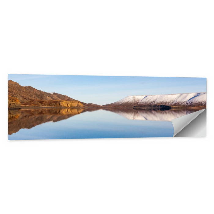 Lake Kleifarvatn Reflection Wall Art as a poster print