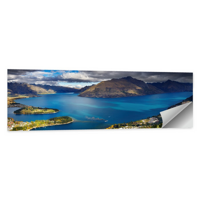 Lake Wakatipu Vista Wall Art as a poster print