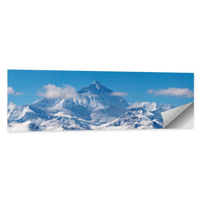 Mount Everest Snow Ridge Wall Art as a poster print