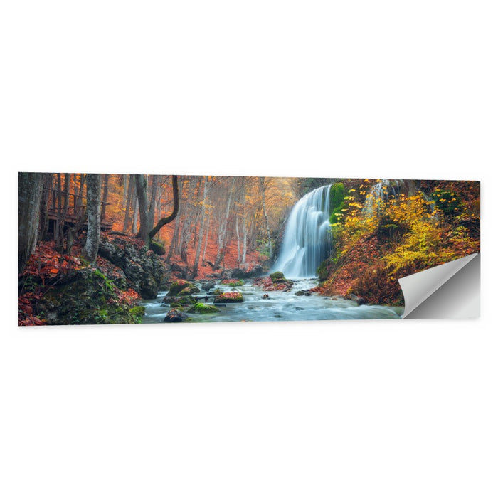 Autumn Silver Stream, Crimea Wall Art as a poster print