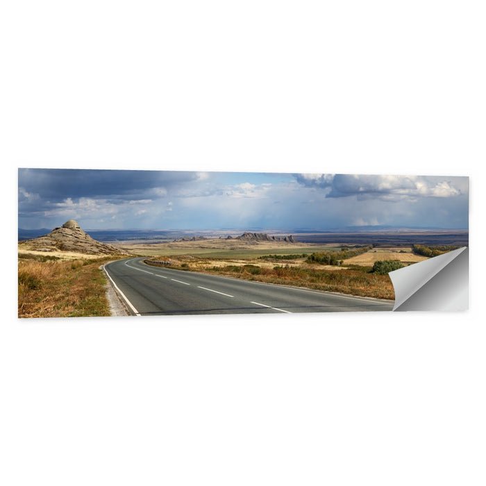 East Kazakhstan Road Wall Art as a poster print