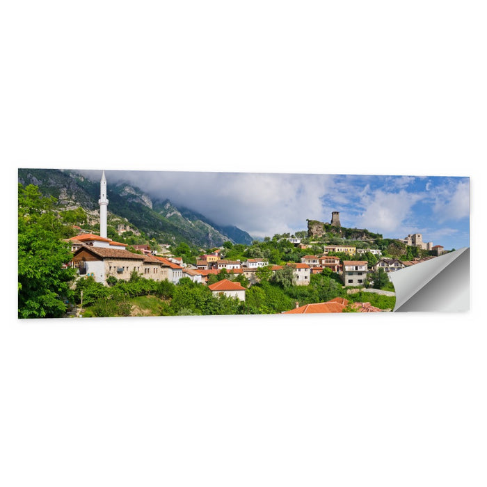 Krujë Castle Ruins, Albania Wall Art as a poster print