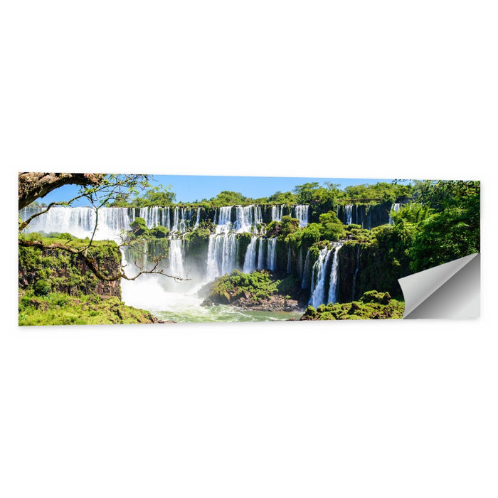 Iguazu Falls from Argentina Wall Art as a poster print
