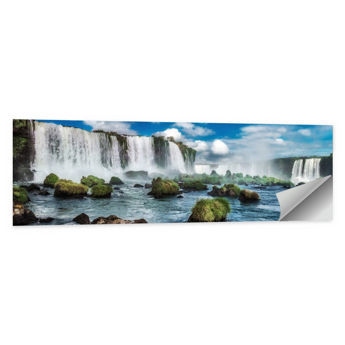 Iguazu Falls Vista Wall Art as a poster print