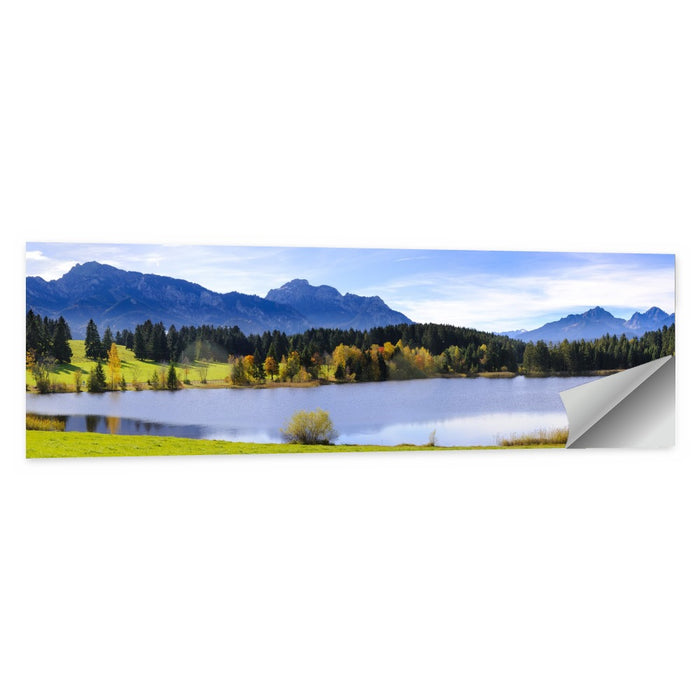 Alpine Lake in Bavaria Wall Art as a poster print