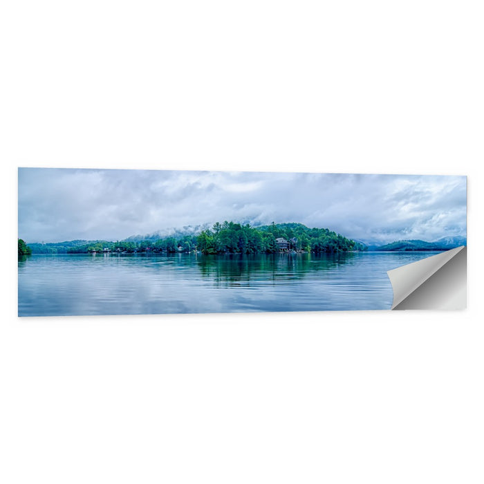 Lake Santeetlah Reflection Wall Art as a poster print
