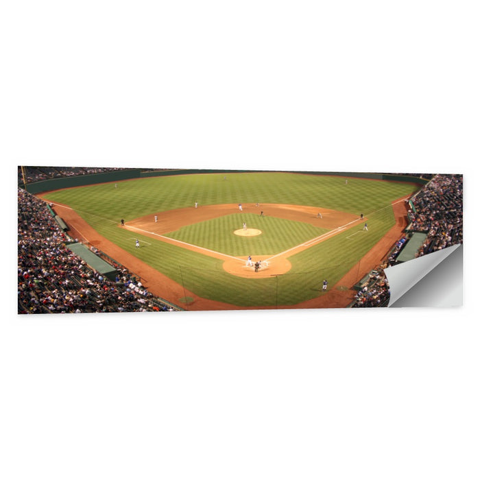 Ballpark Aerial View Wall Art as a poster print