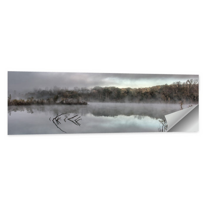 Millennium Park Lake Reflection Wall Art as a poster print