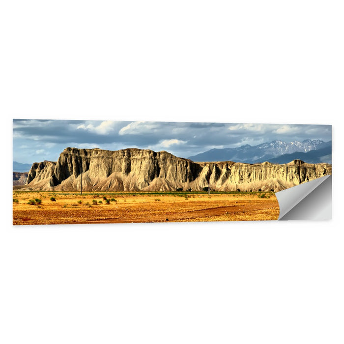 Snake Mountain Ridge Cliffs Wall Art as a poster print