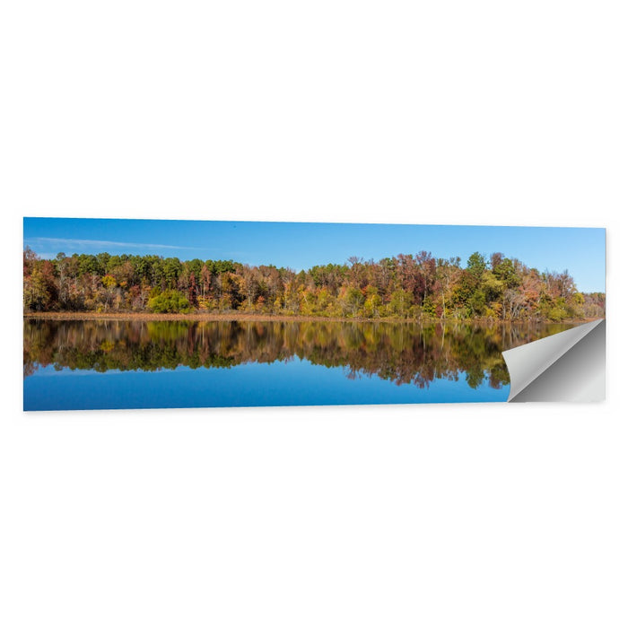 Petit Jean Lake Reflection Wall Art as a poster print