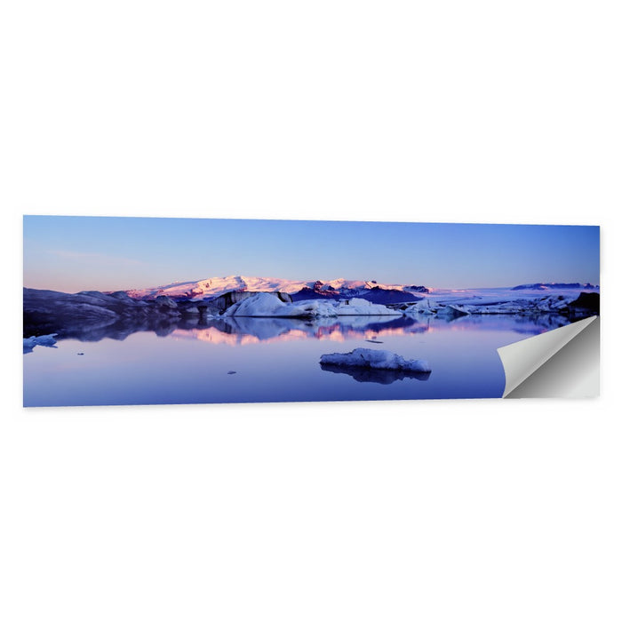 Jokulsarlon Glacier Lagoon Wall Art as a poster print