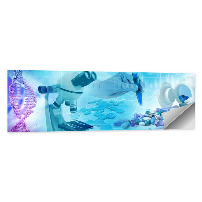 Pharmaceutical Research Concept Wall Art as a poster print