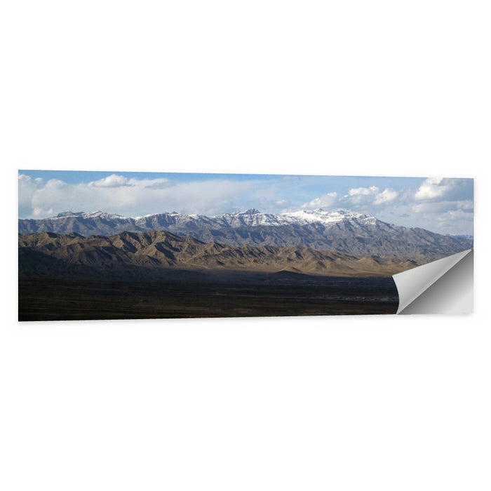 Snow-capped Afghan Mountains Wall Art as a poster print