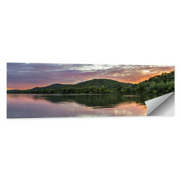 Ohio River Paden City at Dusk Wall Art as a poster print