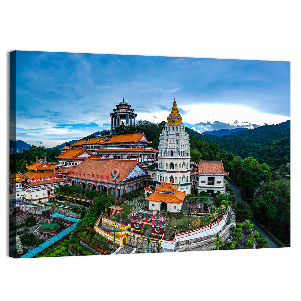 Kek Lok Si Pagoda, Penang Wall Art, canvas print, landscape
