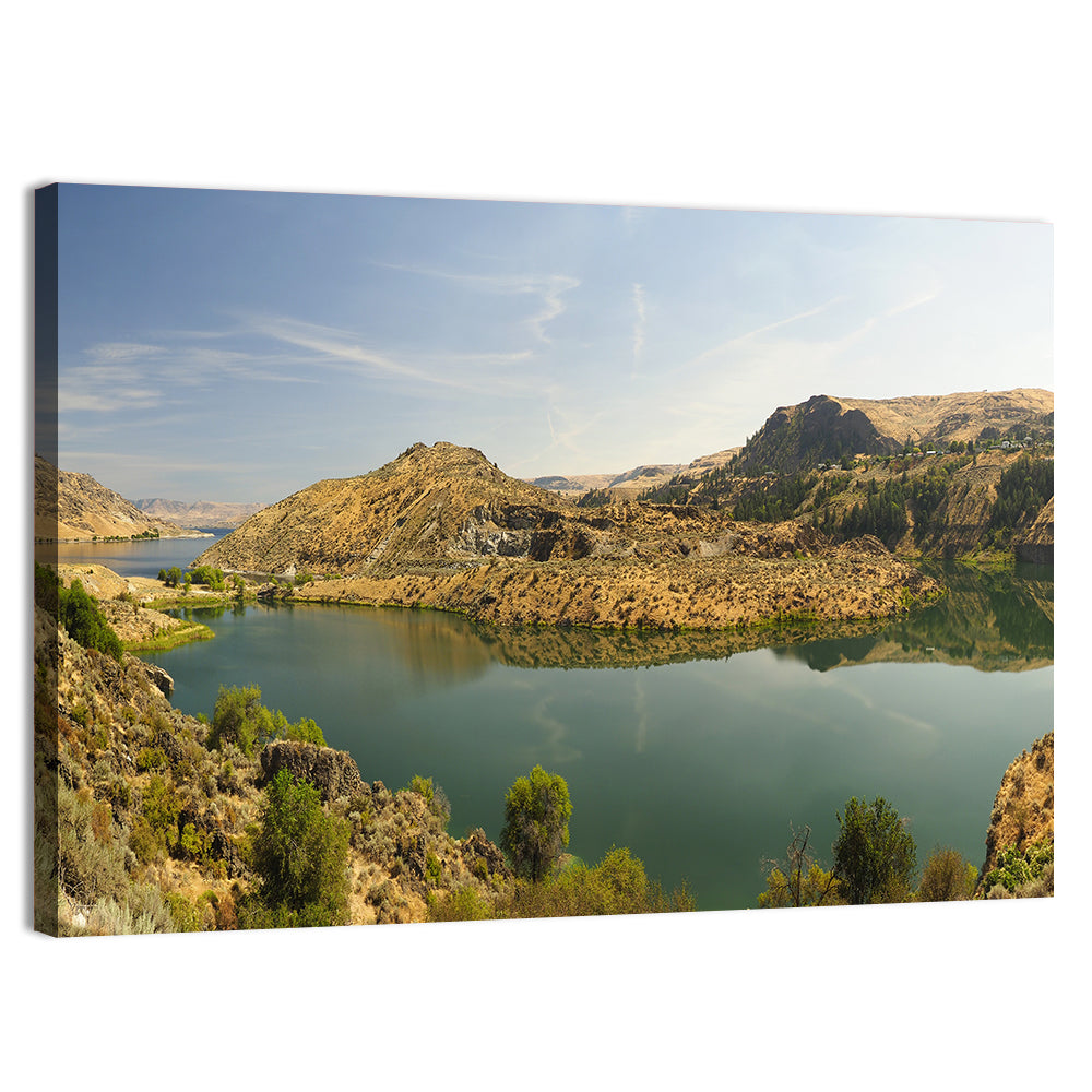 Roosevelt Lake View Wall Art, canvas print, landscape