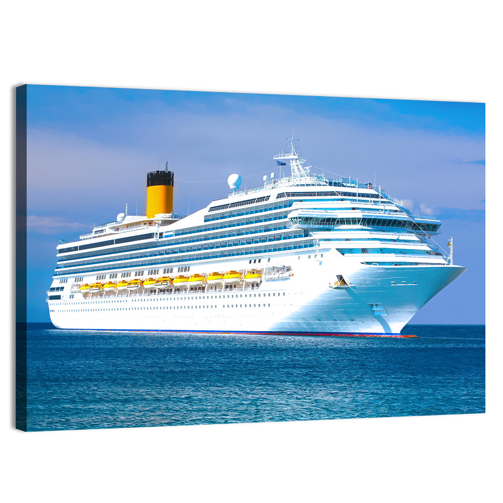 Cruise Ship On The Way Wall Art