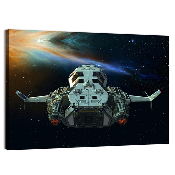 Starship Closeup Wall Art as a canvas print