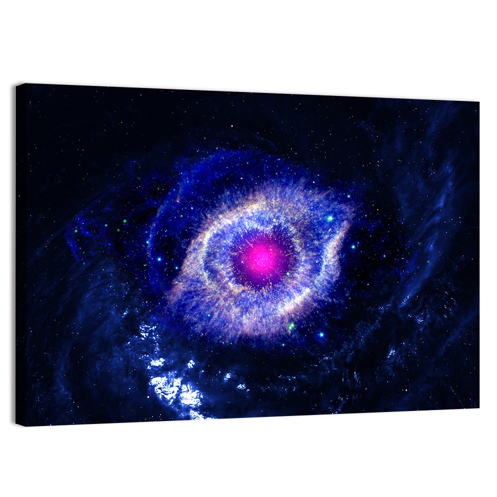 Deep Space Star Field Wall Art, canvas print, landscape