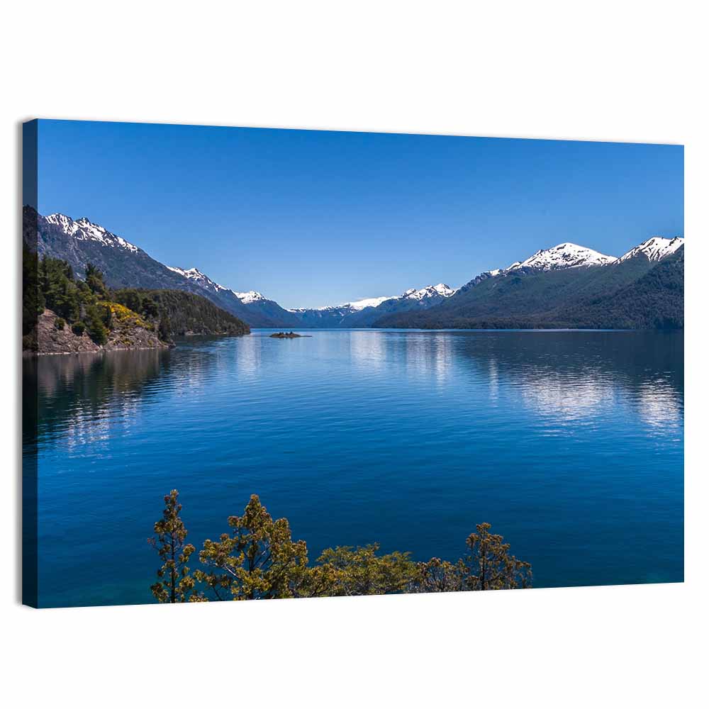 Lake Near Bariloche, Argentina Wall Art, canvas print, landscape