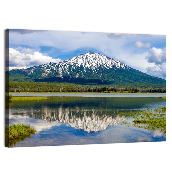 Mount Bachelor, Oregon Wall Art as a canvas print